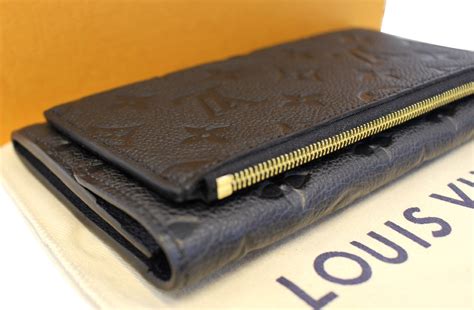 louis vuitton monogram wallet modelled|louis vuitton empreinte wallet.